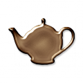 Brass Teapot - A Digital Scrapbooking Shape Embellishment Asset by Marisa Lerin
