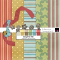 DST Sept Blog Train - A Digital Scrapbooking  Paper Asset by Marisa Lerin