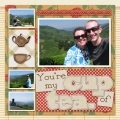 You're My Cup of Tea - A Digital Scrapbook Page by Marisa Lerin