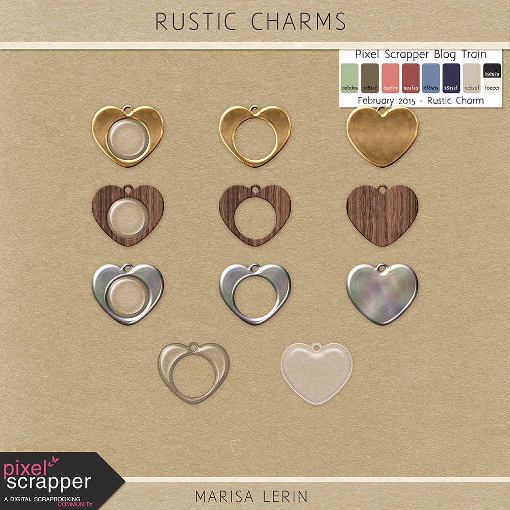 Rustic Charms Kit