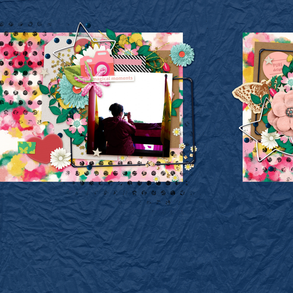 how to consistently create a great digital scrapbooking layout