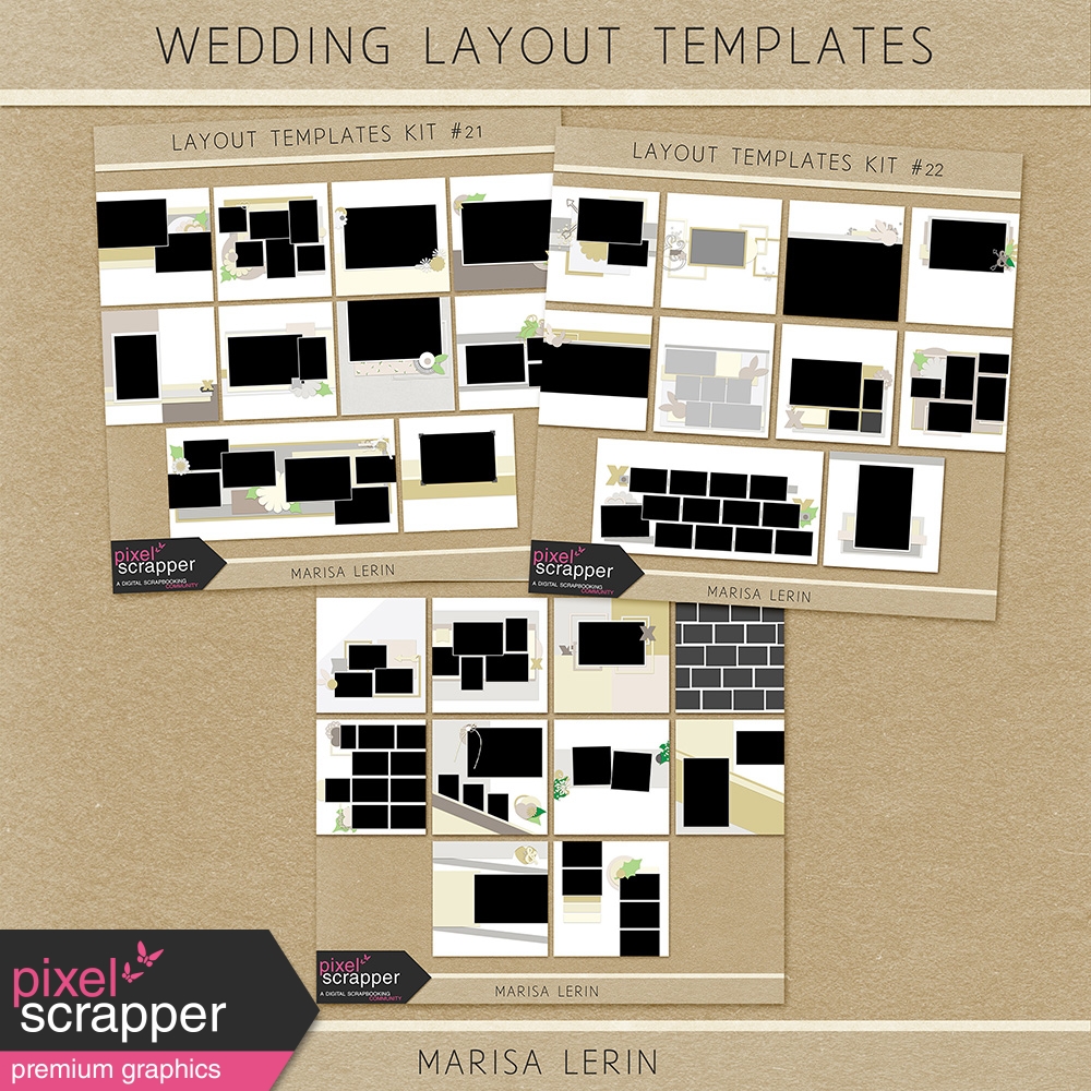 multiple photo layout templates