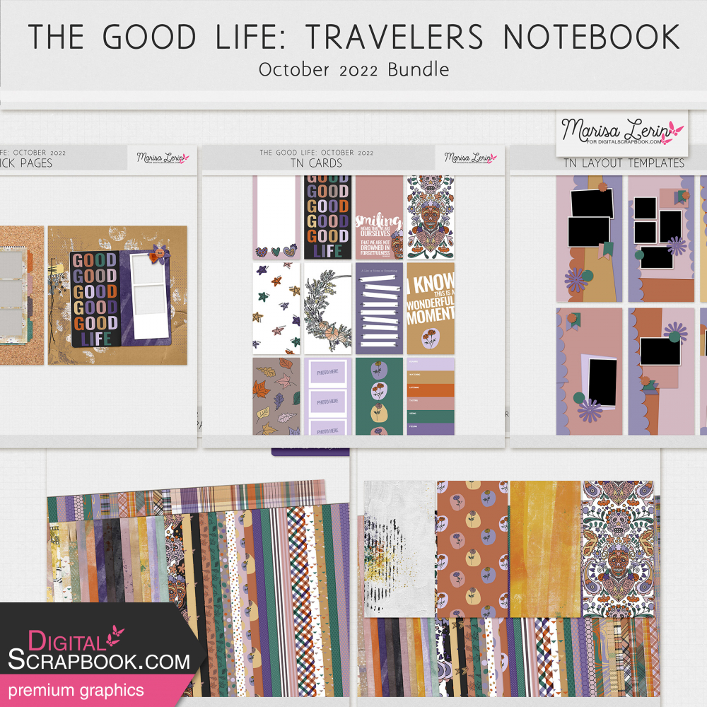 digital Travelers notebook bundle