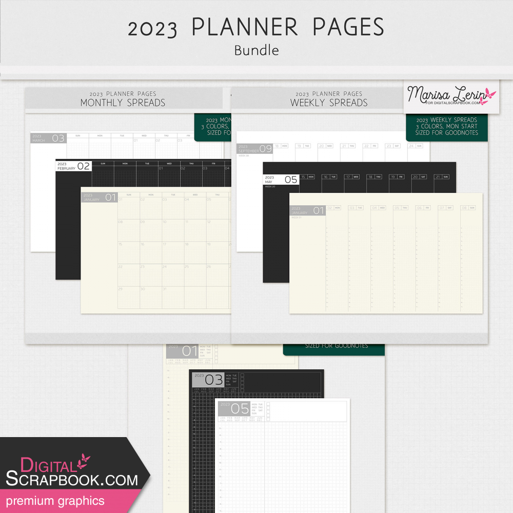 digital 2023 planner
