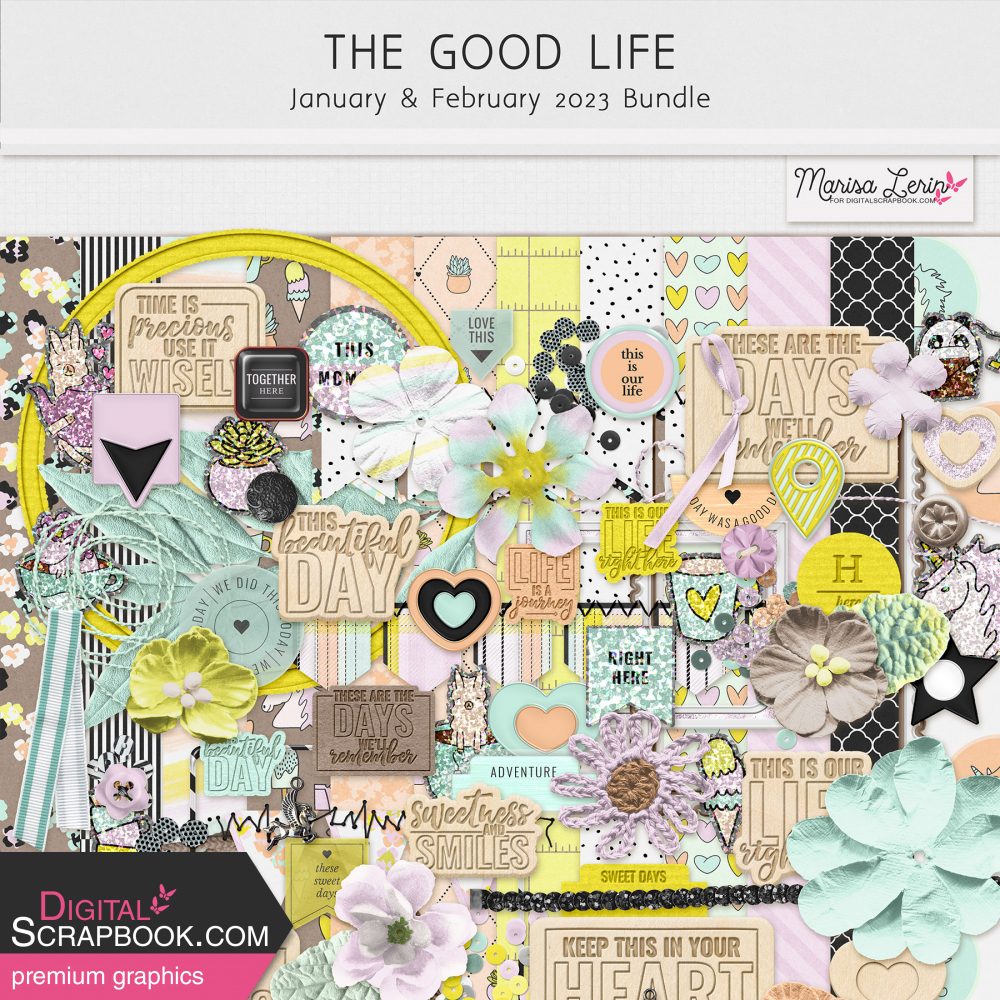 digital scrapbooking collection