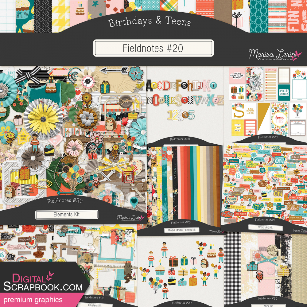 https://www.digitalscrapbook.com/marisa-lerin/kits/fieldnotes-20-bundle-teens-kids-birthday-cute-fall-fun-red-teal-white-black-brown
