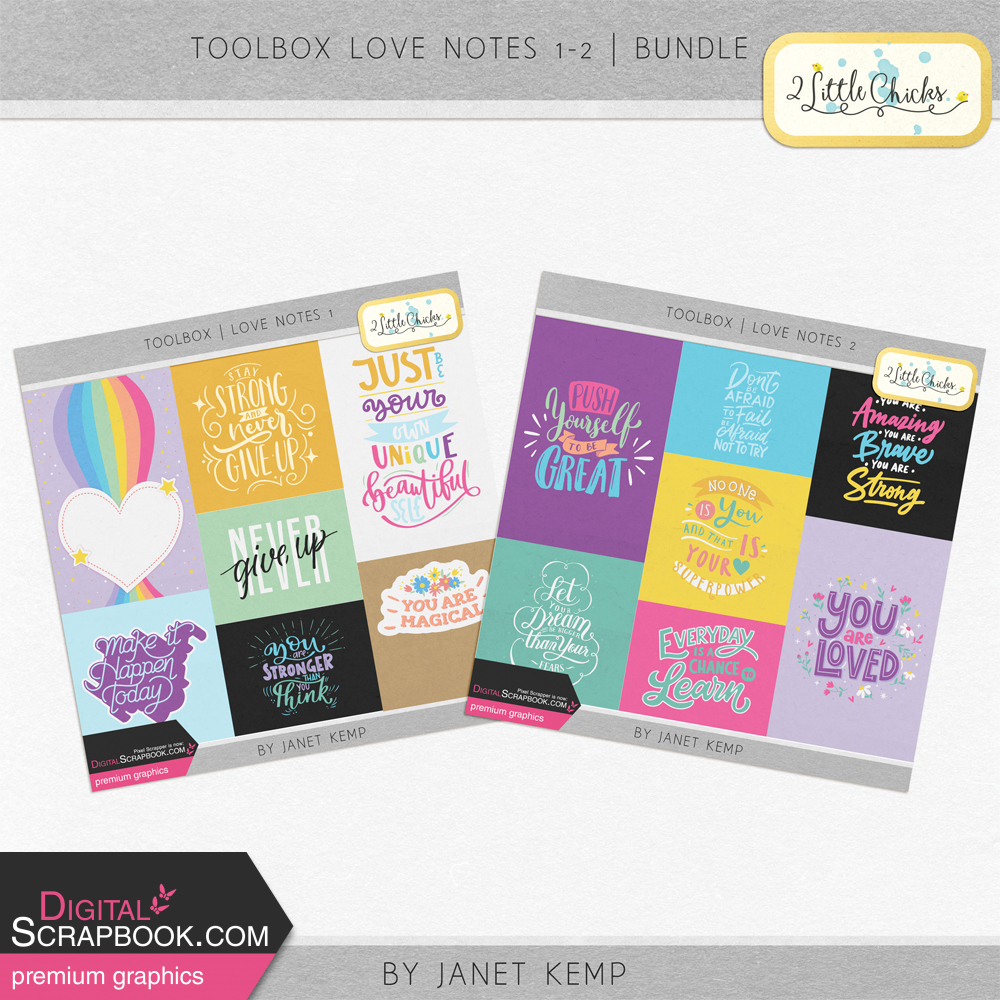 Toolbox Love Notes 12 Bundle by Kemp
