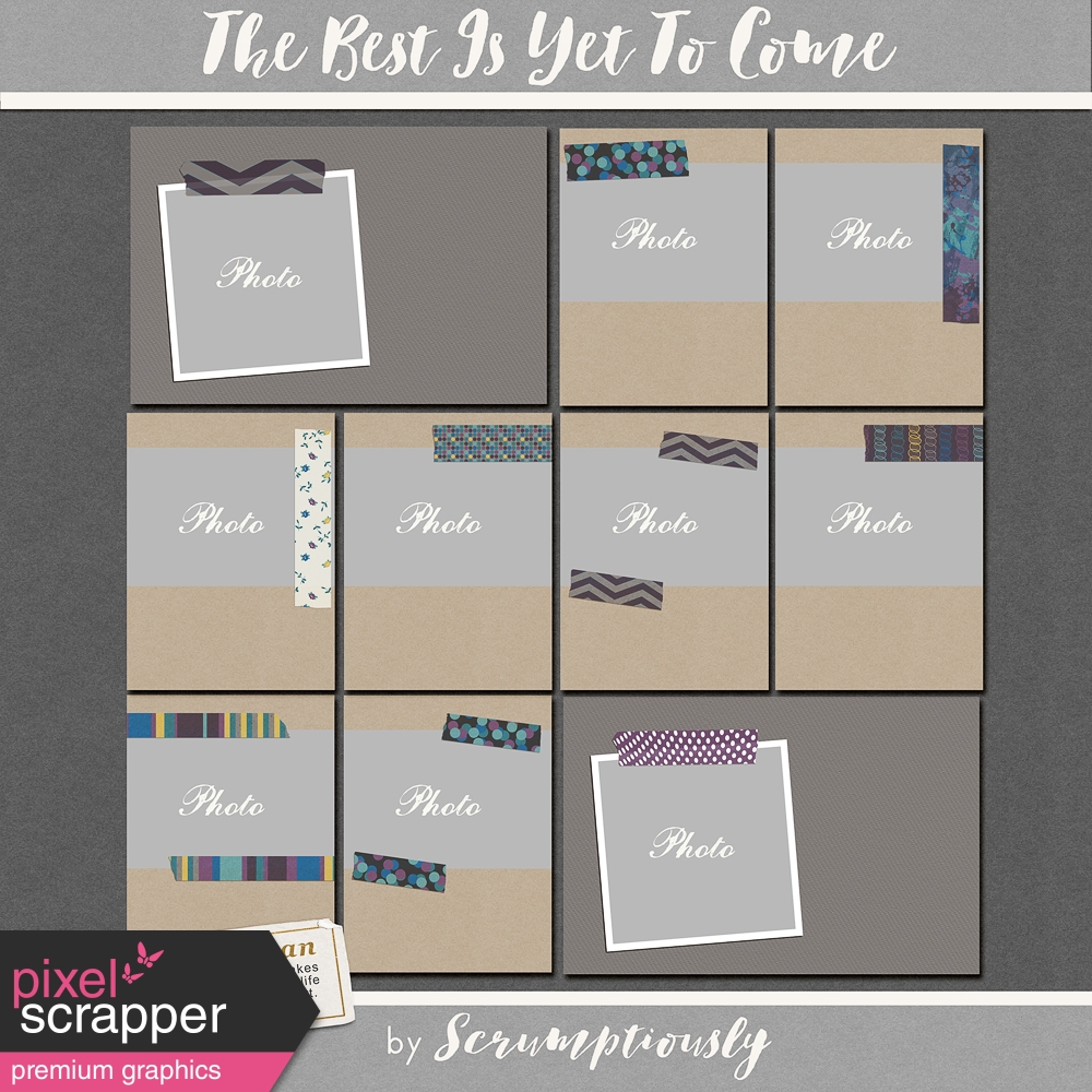 The Best Is Yet To Come 2017 Frame Cards by Violet Irisovna graphics