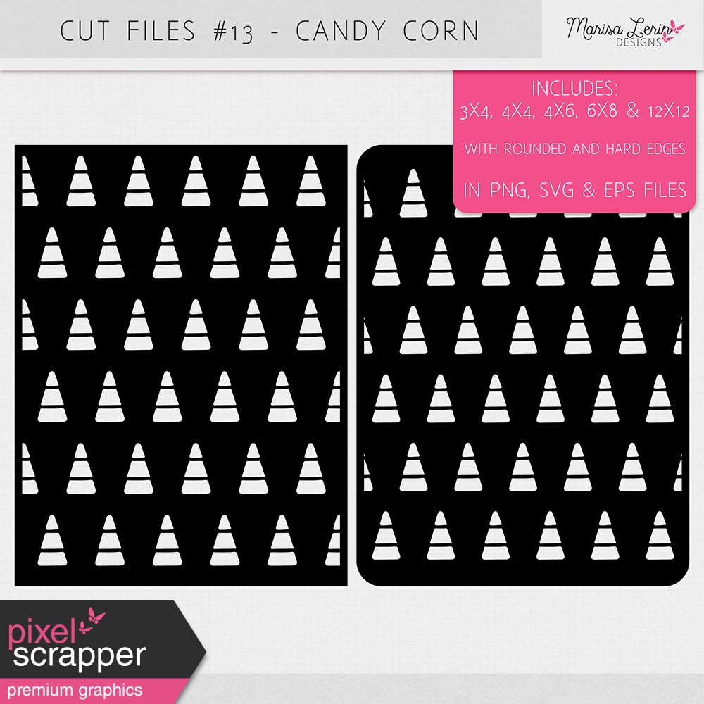 Candy Corn Cut Files