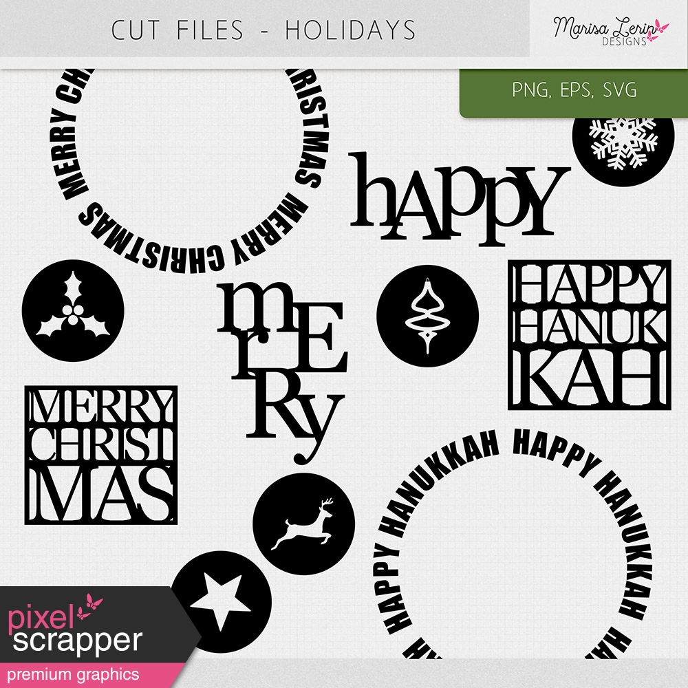 Holiday Cut Files