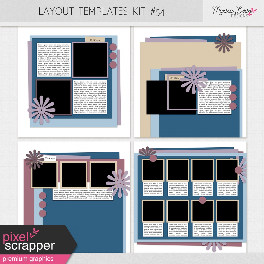 grid layout templates kit