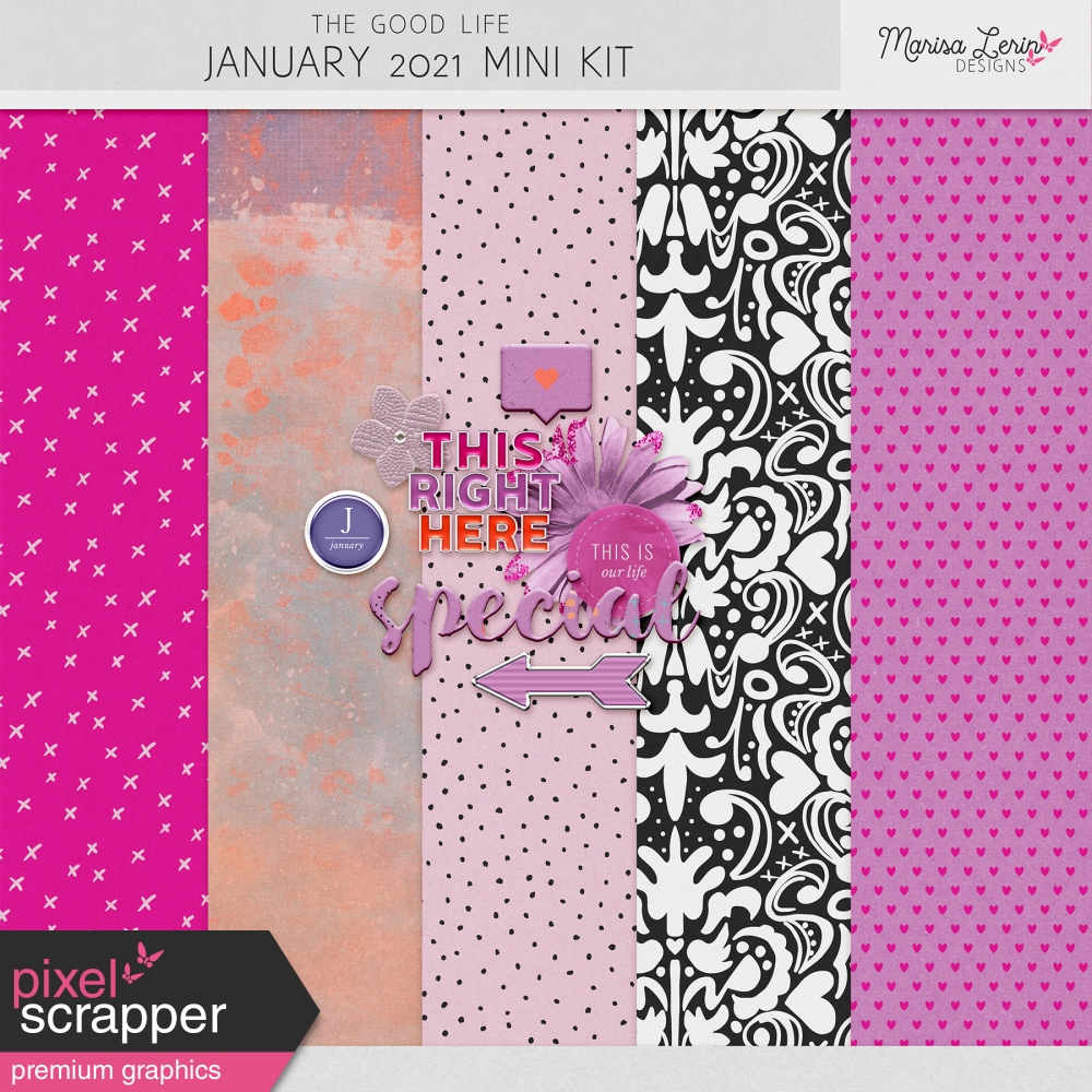 digital scrapbooking mini kit freebie