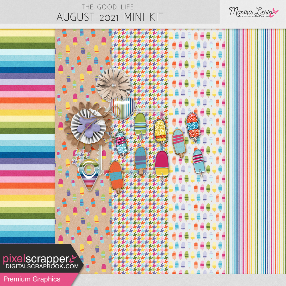 digital scrapbooking mini kit freebie