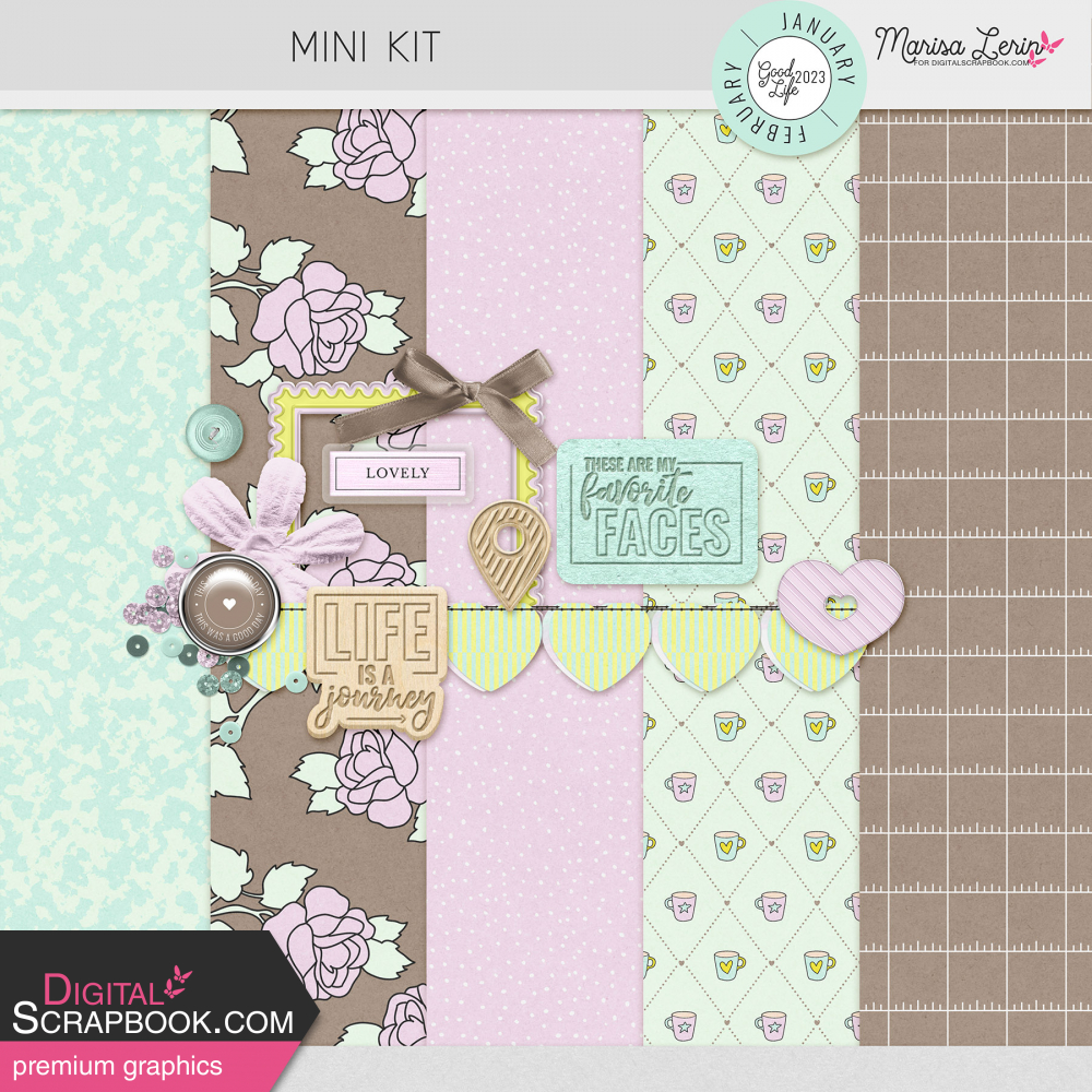 digital scrapbooking freebie