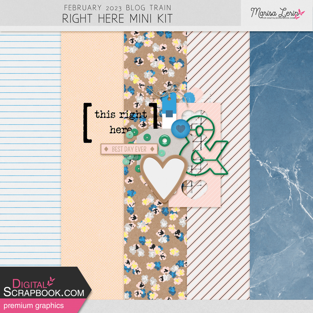 digital scrapbooking freebie