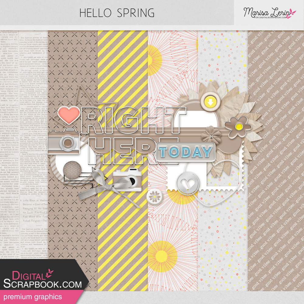 digital scrapbooking freebie