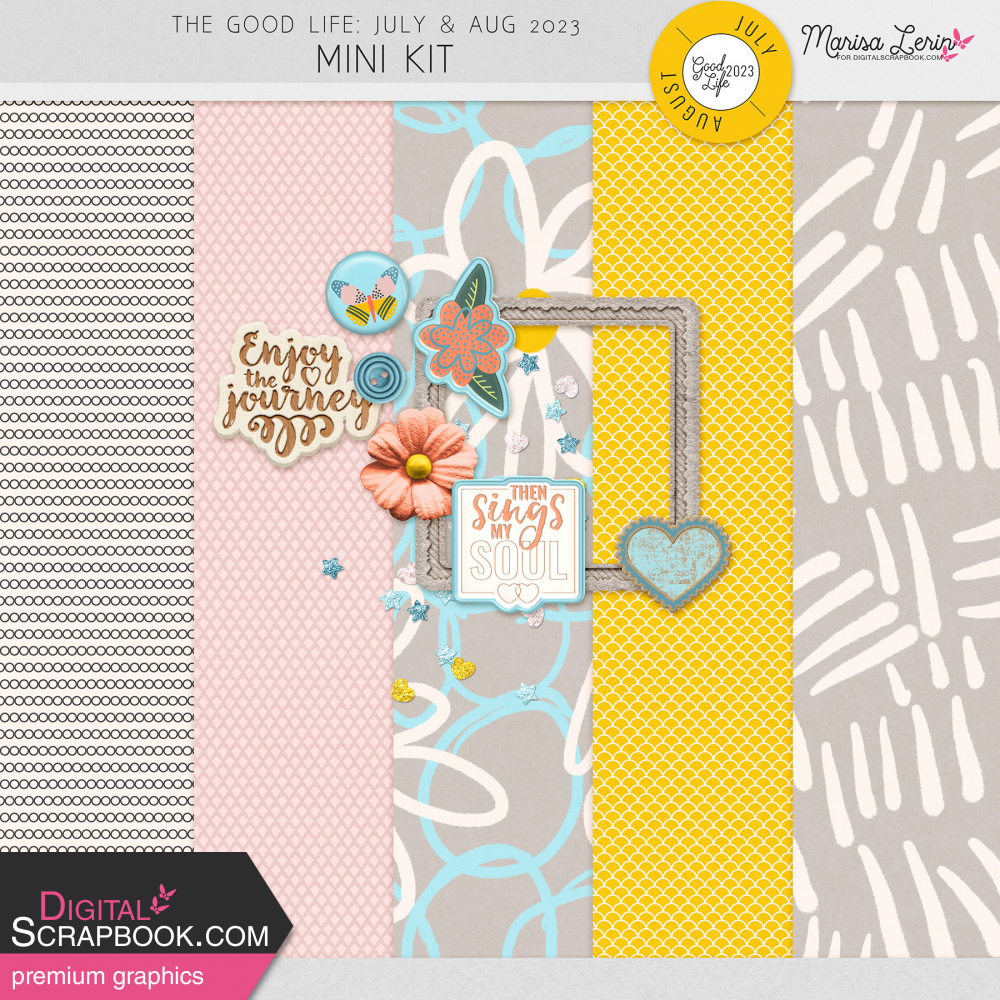 digital scrapbooking freebie