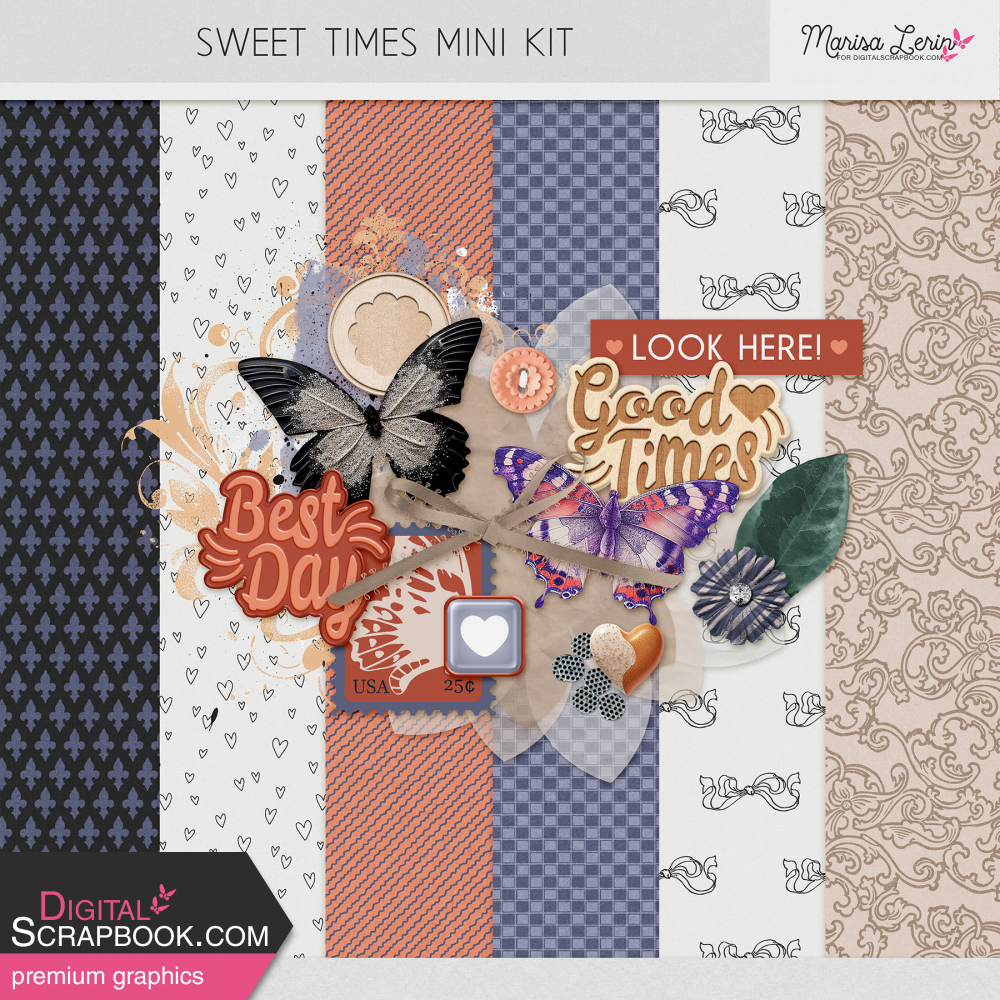 digital scrapbooking freebie