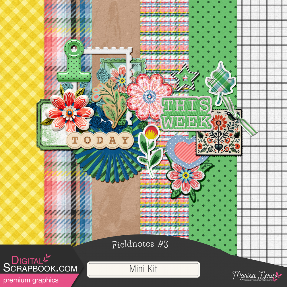 digital scrapbooking freebie