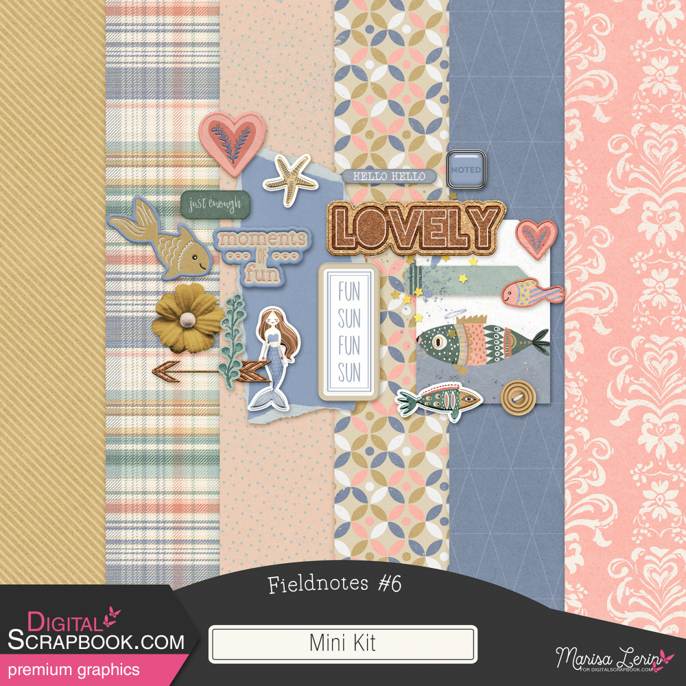 digital scrapbooking freebie