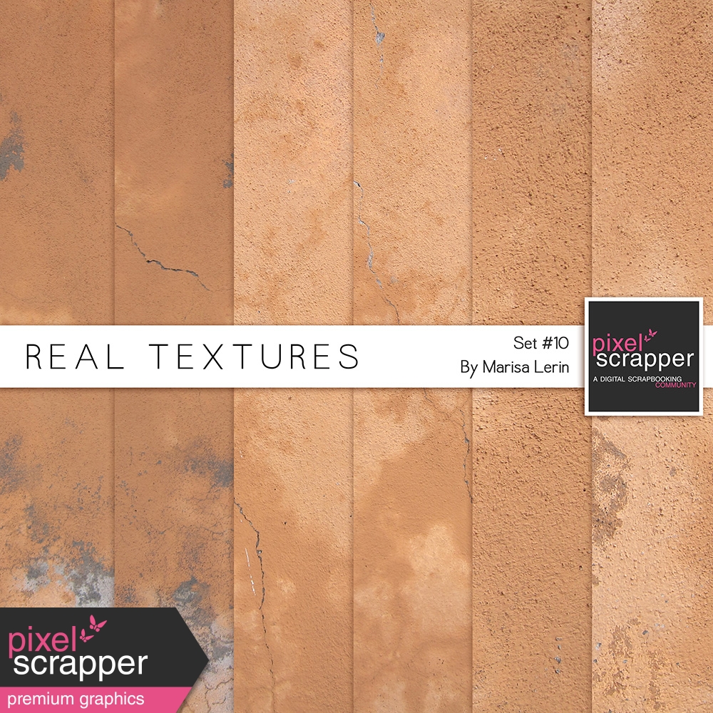 Real Textures Kit 10 by Marisa Lerin graphics kit DigitalScrapbook