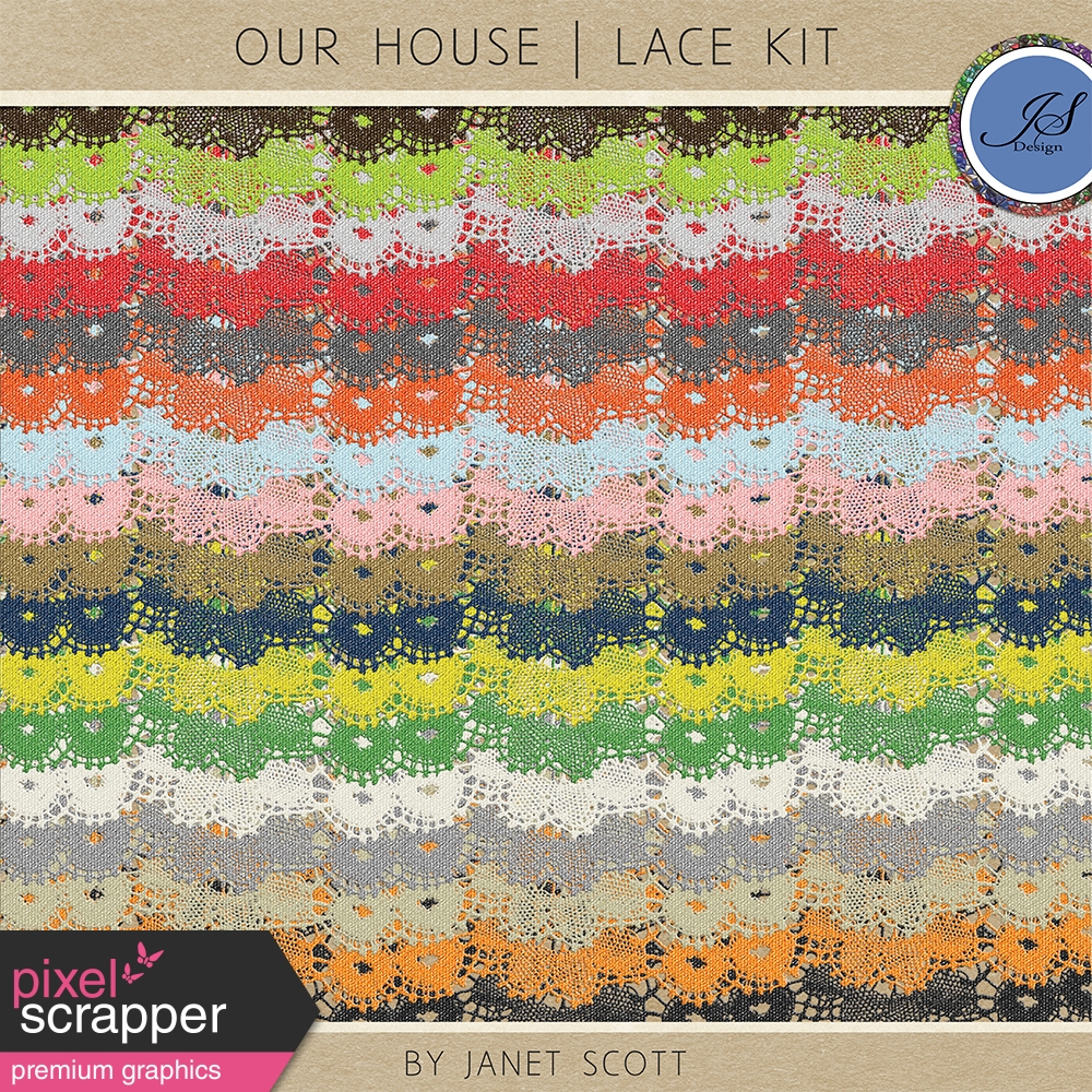 Our House Lace Kit by Kemp graphics kit