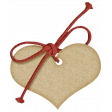 Sweet Valentine Elements  - Tan Tag