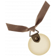 Oh Lucky Day - Brown Ribbon Tag