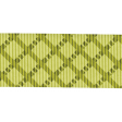 Oh Lucky Day - Green Gingham Straight Ribbon
