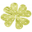 Oh Lucky Day - Green Polkadot Flower