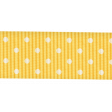 Oh Lucky Day - Yellow Polkadot Straight Ribbon