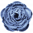Country Wedding - Big Blue Paper Rose