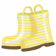 Rain, Rain - Striped Rain Boots 