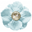 Oh Baby, Baby - Blue Flower With Diamond
