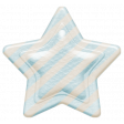 Oh Baby, Baby - Blue Striped Star