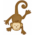 Oh Baby, Baby - Monkey Sticker