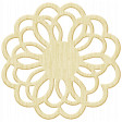 Oh Baby, Baby - Wood Chip Doily Flower