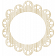 Oh Baby, Baby - Wood Scalloped Frame