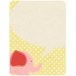 Oh Baby, Baby - Pink Elephant Journal Card