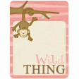 Oh Baby, Baby - Pink Wild Thing Journal Card