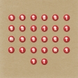 Christmas In July- Christmas Blessings Red Alphas - Lowercase