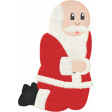 Christmas In July - CB - Sticker - Santa
