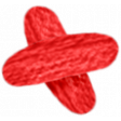 Christmas In July - CB - Button Thread - Red