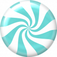 Christmas In July - CB - Blue Peppermint Flair