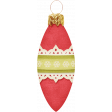 Christmas In July - CB - Red And Green Long Ornament