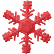 Christmas In July - CB - Red Snowflake