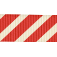 Christmas In July - CB - Red Striped Ribbon