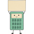 School Fun - Calculator Sticker