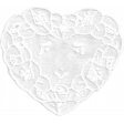 Summer Daydreams - White Heart Doily