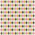 Spookalicious - Colorful Argyle Paper